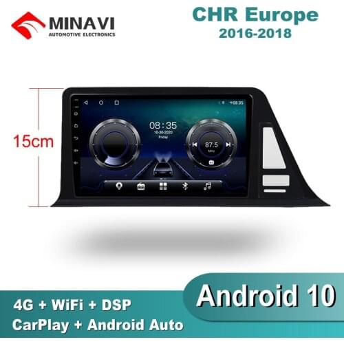 9'' IPS Android 9 TOYOTA CHR 2016/2017/2018 LEFT PEPTIDE Car Radio Multimedia GPS Navigation Navi Player Auto Stereo WIFI