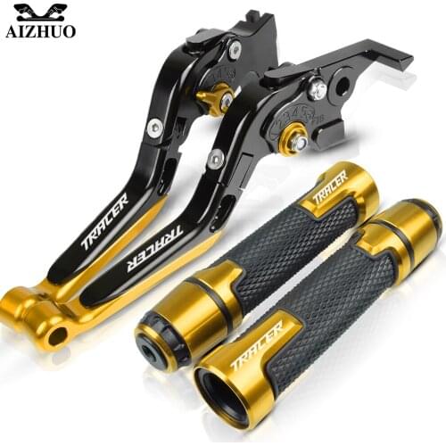 For YAMAHA MT09 MT-09 MT 09 Tracer 900 SR 2014-2018 2015 2016 Motorcycle Adjustable Brake Clutch Lever Handle Grips Hand Bar End