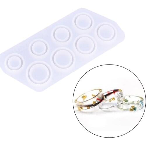 Rings Resin Epoxy Molds Mixed Size Silicone Casting Molds Tool For DIY Jewelry Making Findings Supplies Accessories