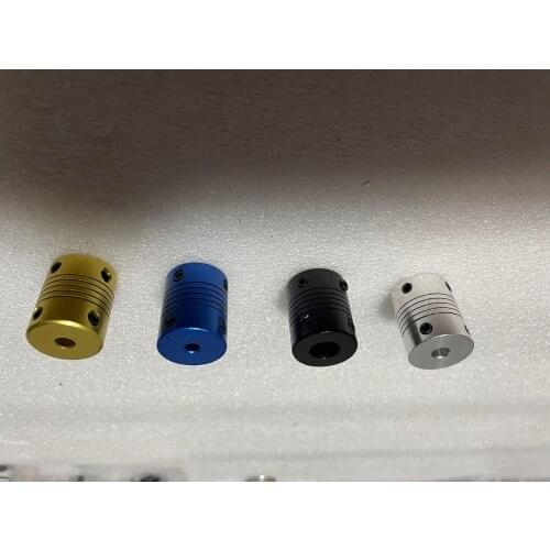 D20 L25 hole 4x10 to 6x9.52 shaft coupler flexible coupling stepper motor encode for linear optical axis