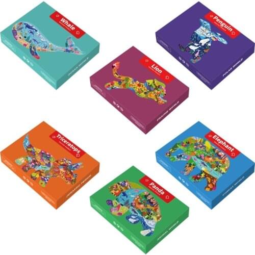 425F Animal Puzzlebox Interactive Infant Intelligence Development Early Learning Toy