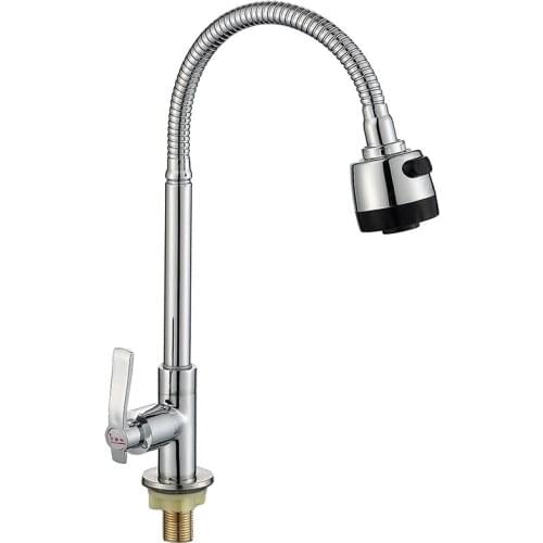 Copper Kitchen Sink Faucet 360 Degree Rotating Flexible Hose Washbasin Taps Single Cold Faucet Torneira Gourmet De Cozinha
