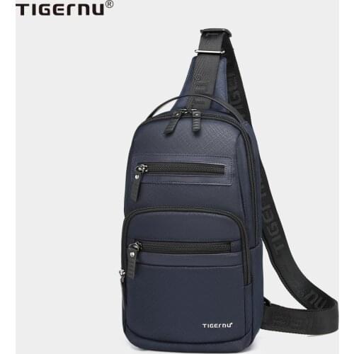 Tigernu Fashion Travel Mini Bag Men High Quality Waterproof Shoulder Bag Small Crossbody Bag For Men Messenger Bag Connect Serie
