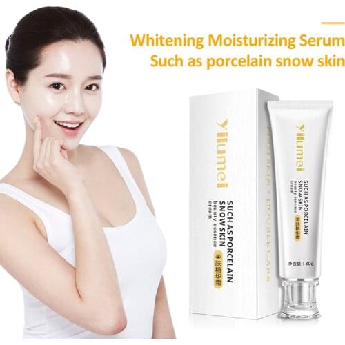 Powerful Instant Skin Whitening Lotion Bleaching Cream for Dark Skin Whole Body Moisturizing Essence Cream Skincare TSLM1