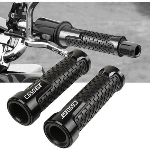 7/8"22mm CNC Motorcycle Accessories Anti-slip Handle Bar Grip handlebar girps FOR BMW C650 SPORT 2015 2016 2017 2018 2019 2020