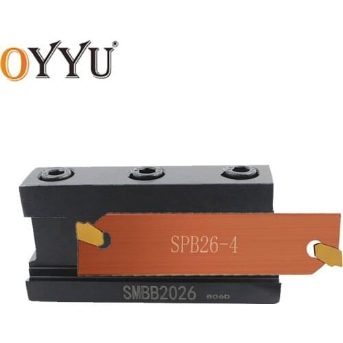 OYYU SMBB SPB Grooving Cutter Tool Holder for Slotting SMBB1626 SMBB1632 SMBB2026 SMBB2032 SMBB2526 SMBB2532 SPB326 SPB332