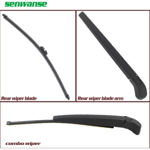 Senwanse rear wiper arm and rear wiper blade For BMW X5 E70 5-door 2006-2013 auto windshield windscreen wiper blade