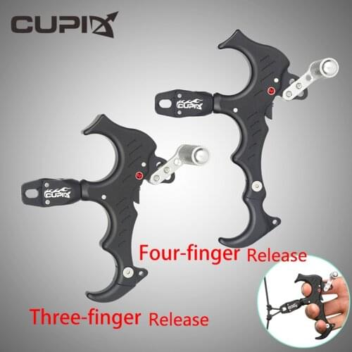C3/4 Archery Release Aid Hard Plastic Thumb Release Trigger Recurve Bow Compound Power Bows Shooting Tool Archery Release Aid
