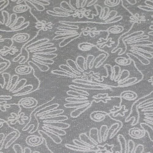 POd16-4A textile stock garments embroidery fabric wholesale computer embroidery factory lace fabric sewing machine tulle yarn