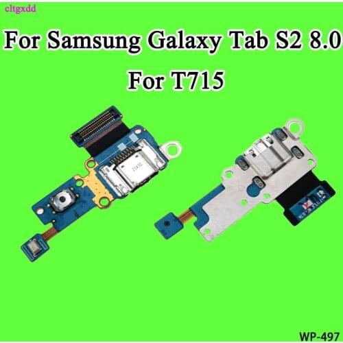 Cltgxdd USB Charging Port Dock Jack Connector Charge Board Flex Cable For Samsung Galaxy Tab S2 8.0 T715 SM-T715
