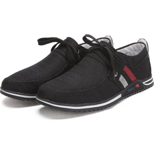 Spring Casual Mens Shoes Flat Light Mens Sports Shoes Comfortable Mens Canvas Shoes Lace Up Zapatillas Blancas Men Sneakers