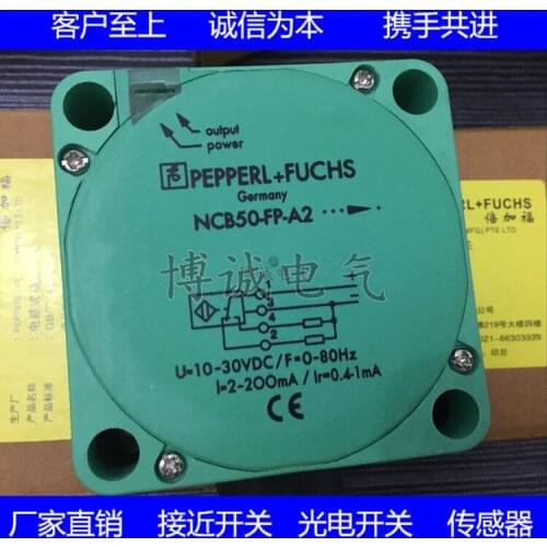 High quality square close switch NCB50-FP-A2 sensor for one year warranty