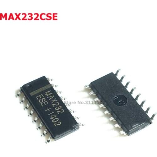 10pcs/lot MAX232CSE MAX232ESE SMD SOP16 RS-232 Driver Chip