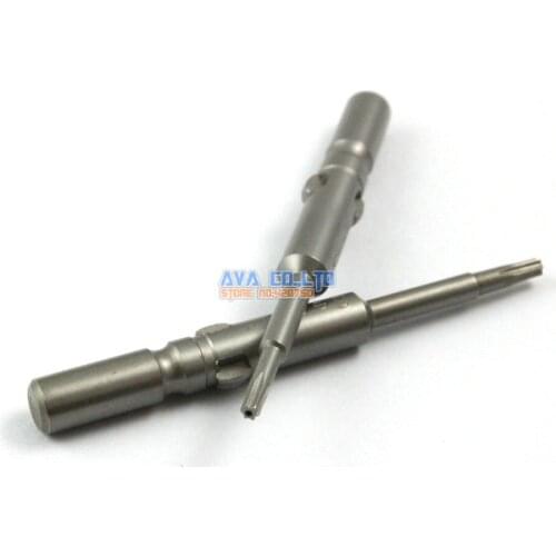 10 Pieces Torx Screwdriver Bit S2 Steel 6mm Round Shank 60mm Long T7 Tip Screwdriver Bits