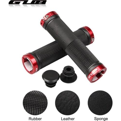 2019 GUB Bicycle Grips Anti-slip Rubber/Sponge/Leather MTB Road Bike Handlebar Grips Shock Absorption Cycling Handlebar Cover