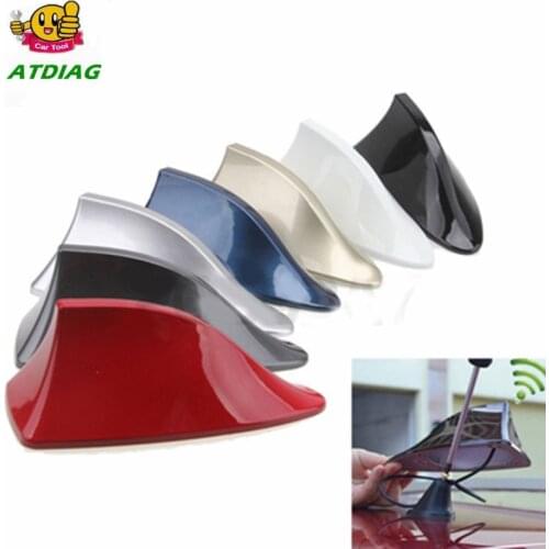 Universal Car Antennas Shark Fin Antenna Auto Radio Signal Aerials Roof Antennas for universal car model Car Styling