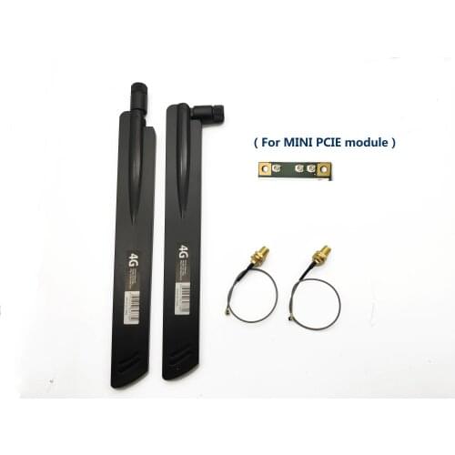 38dbi 4G LTE high Gain External Antenna with IPEX to SMA pigtail UFL IPEX1 to SMA RG1.13 Extension Cable for Mini Pcie module