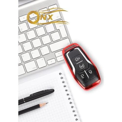 Car TPU key shell remote control protection decorative key case For 15-17 Ford Mustang Car remote control Modifications