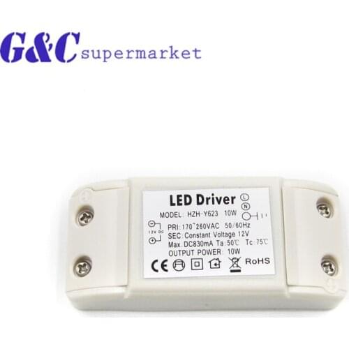 DC 10W 12V 170-260V LED Treiber Transformator Driver For MR16/MR11 LED Lighting diy electronics