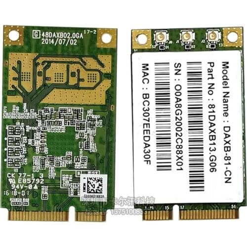 Broadcom BCM94360MC Mini PCI-E Dual Band 2.4G&5G 802.11AC A/b/g/n 1300Mbps Wireless Network Card Laptop for Win10