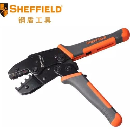 Insulated terminal crimping pliers wire crimping pliers ratchet wheel cold crimping terminal