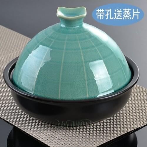 Casserole pot sauceboxes ceramic casserole claypot terrifyingly soup pot steamer Large