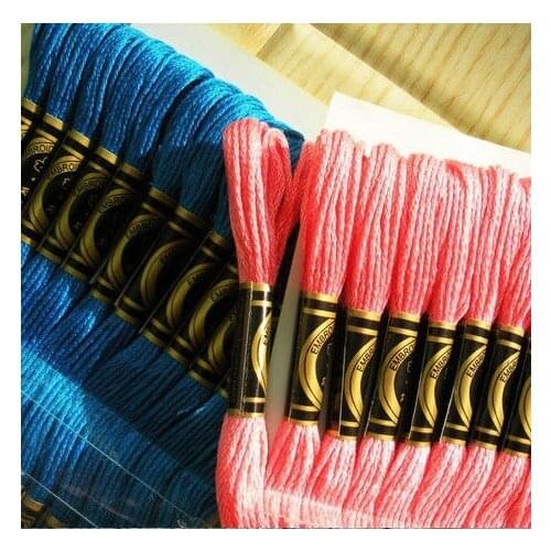 Embroidery Thread Floss Skein1Lot= 447PCS Similar DMC Cross Stitch Thread Free Shipping First Class