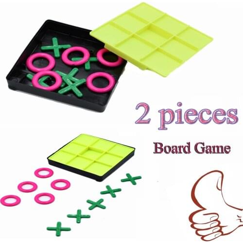 New Arrival Parent-Child Interaction Leisure Board Game OX Chess Funny Developing Intelligent Educational Toys