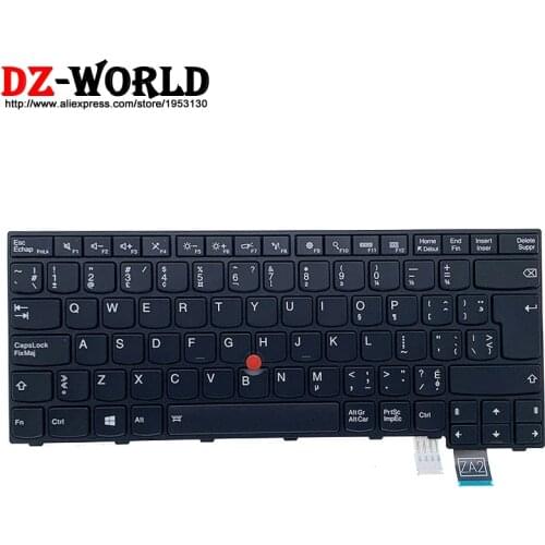New Original CFB Canadian French Backlit Keyboard for Lenovo Thinkpad T460p T470p Laptop 00UR433 00UR393