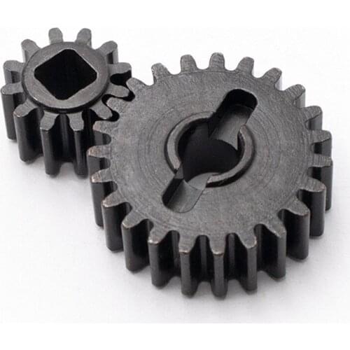 Front and Rear Driving Metal Gear for Axial SCX10 III AX103007 KYX Strengthened Steel Teeth Inner Portal Axle Gear