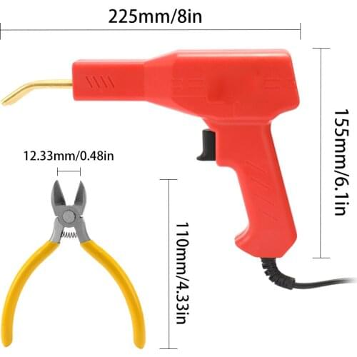 Plastics Welder spawarka do plastiku Plastics Welder Garage Tools Hot Staplers Machine Staple PVC Repairing Machine Car Bumper