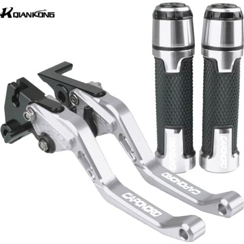 Motorcycle Adjustable CNC For APRILIA CAPONORD 2002 2003 2004 2005 2006 2007 aluminum Short Brake Clutch Levers Handlebar Mental