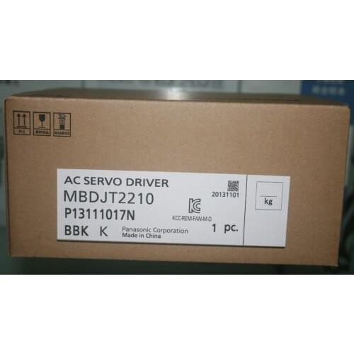 Panasonic Servo LIQI Series/New E Single Driver 400W servo motor drive MBDJT2210
