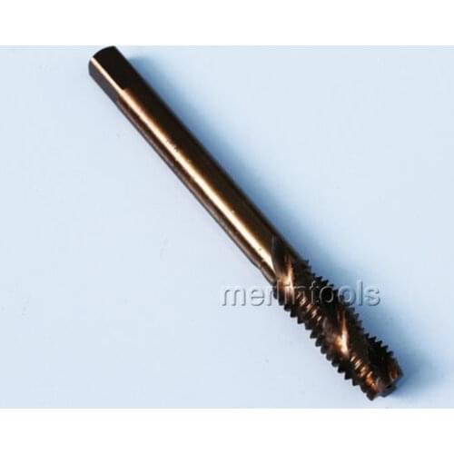 M8 x 1.25 HSS Spiral Cobalt Right hand Thread Tap for Stainless steel