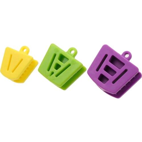 3Pcs/set Mouth Prop Bite Rubber Opener Retractor Dentist Materials Intraoral Supporting Device Dental Oral Hygiene Care Tool