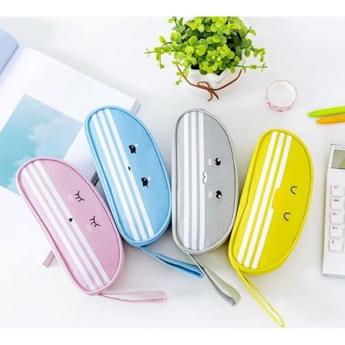 Portable cute pencil case animal pencil bag kids pen case Creativity kawaii pen bag School stationery storage bag girls handbag