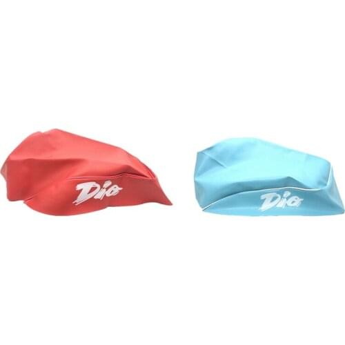 2x Motorcycle Seat Cover Imitation LeatherSeat Cover for HONDA DIO AF27/AF28 Motorcycle Modification Red & Sky Blue