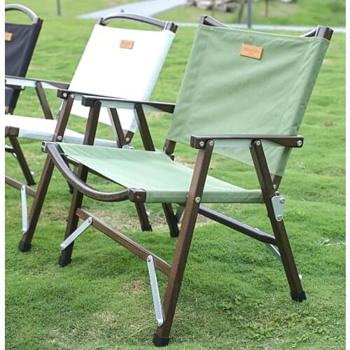 Home Furniture Folding Moon Chair Party BBQ Seat Outdoor Portable Camping Hiking Fishing Chairs Ultralight Beech Chair