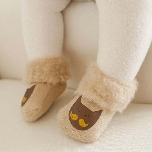 GZhilovingL New Baby Boys Girls Socks Lots Warm Winter Soft Short Socks Newborn Baby Kids Childs Cartoon Cute Funny Cotton Socks