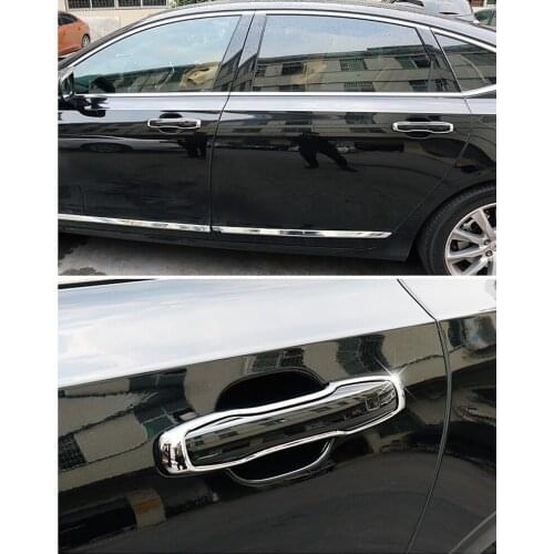 Chromium Styling For Volvo XC60 XC90 S90 V90 2018 2019 2020 Chrome Exterior Door Handle Cover Moulding Trim