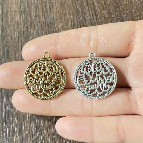 JunKang alloy retro ethnic religious necklace pendant DIY production discovery jewelry crafts connector supplies accessories