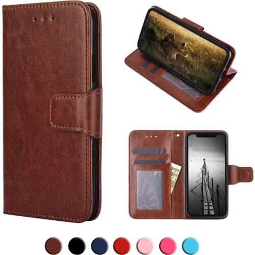 Leather Wallet Case For Iphone 6 6S 7 8 PLUS X XS XR 6.1 XS Max 6.5 Phone Cover For Iphone 6 Plus Card Holder Cover Case