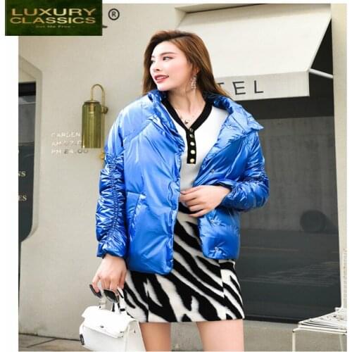 Jacket Women 2021 Winter Winter Coat Thick Warm Female Down Jacket Short Ultralight Womens Parkas Down Coat Hiver LW1657