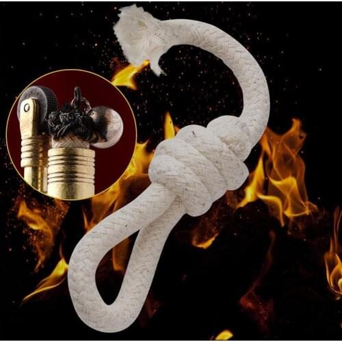Copper Wire Lighter Cotton Core Wick Kerosene Oil Lighter For Petrol Replacement Fire Starter Bulk Accessories Lighter S8P3