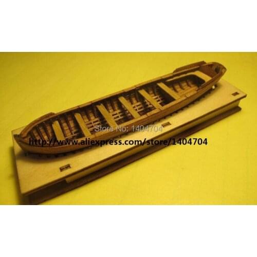 NIDALE model Free shipping 1/75 plnance Lifeboat model kit Classic HMS surprise Battleship model Lifeboat