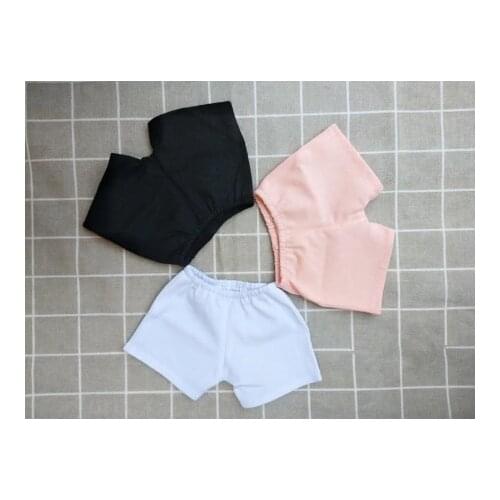 BJD doll underwear white black pink boxers underpants for 1/3 1/4 BJD SD DD MDD MSD doll accessories