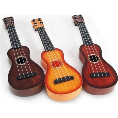 NEW Simulation Mini Ukulele Kids Learning Guitar 4 Strings Musical Instruments Educational Toys