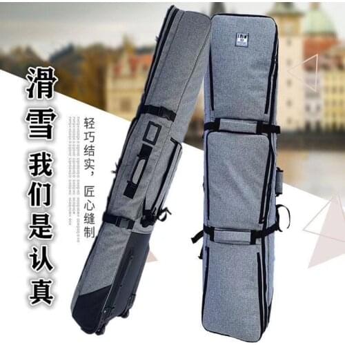 New Adult Ski Big Roller Snowboard Bag Adjustable length Waterproof Backpack Single Shoulder Bag