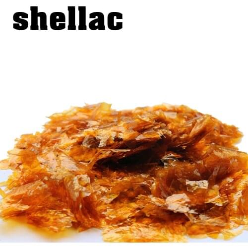 Orange Shellac Flakes 500g shellac varnish Natural Golden shellac Instant strong