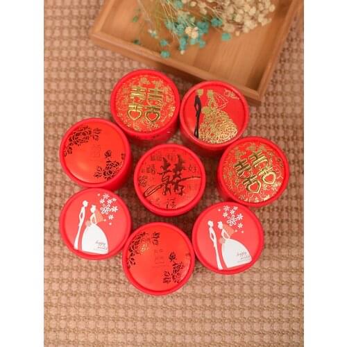 Supplies wedding candy box creative cylinder